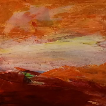 |+|St11 / Acryl aufSteinpapier, 2022 / 30 x 30