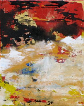 |+|Andernorts III / Öl auf Leinwand, 2016 / 30 x 24