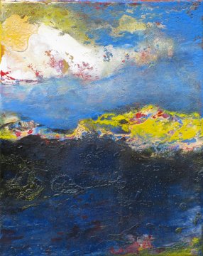 |-|Andernorts  IV / Öl auf Leinwand, 2016 / 30 x 24