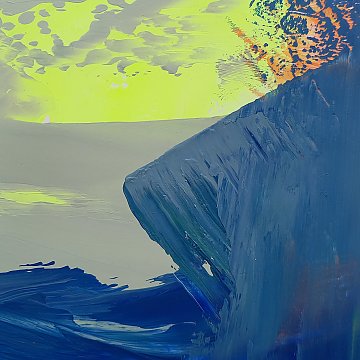 |+|Farbnotiz Nr.16 / Acryl auf Papier / 15 x 15