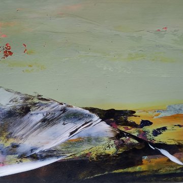 |+|Farbnotiz Nr.2 / Acryl auf Papier / 15 x 15