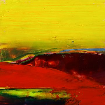 |+|Farbnotiz Nr.24 / Acryl auf Papier / 15 x 15