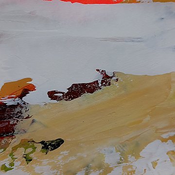 |+|Farbnotiz Nr.39 / Acryl auf Papier / 15 x 15