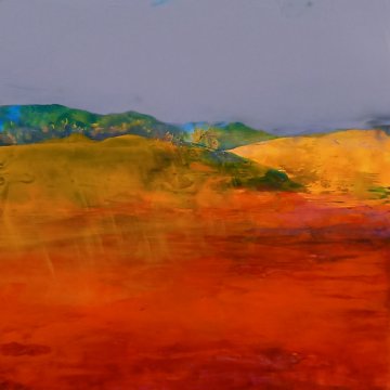 |+|Farbnotiz Nr.42 / Acryl auf Papier / 15 x 15
