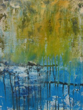 |-|Galleien  / Acryl, Öl und Tusche auf Papier / 52 x 34