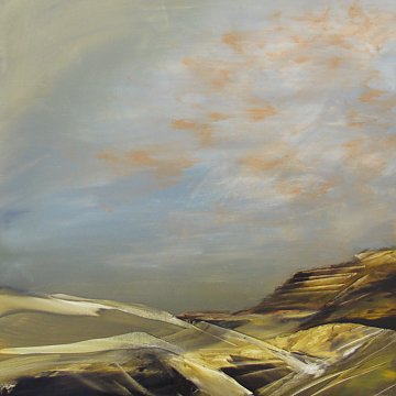 |+|Gesso11 / Öl auf Gessoplatte, 2023 / 40 x 40