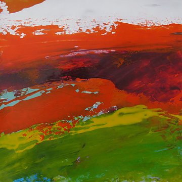 |+|St10 / Acryl aufSteinpapier, 2022 / 30 x 30