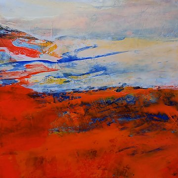 |+|St12 / Acryl aufSteinpapier, 2022 / 30 x 30