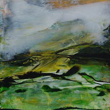 |+|St13 / Acryl aufSteinpapier, 2022 / 30 x 30