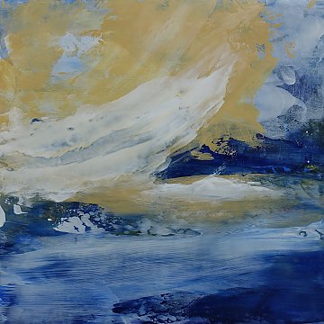 |+|St1 / Acryl aufSteinpapier, 2022 / 30 x 30