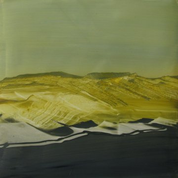|+|Stpoe3 / Öl auf Steinpapier, 2023 / 30 x 30