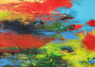 |+|Vorabendlob / Öl auf Leinwand / 50 x 70