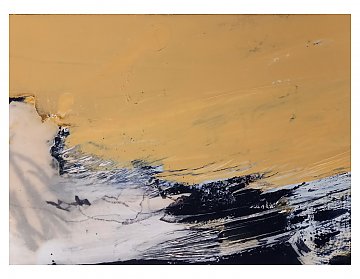 |+|InWachs30 / gewachstes Papier, Radierung und Ölfarbe, 2026 / 21 x 30