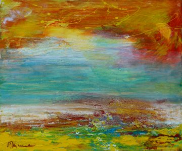 |-|Wetter  / Öl auf Leinwand / 50 x 60